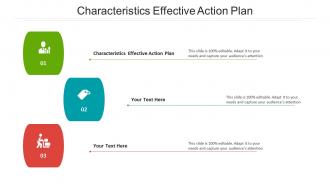Characteristics effective action plan ppt powerpoint presentation slides master slide cpb