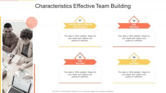 Characteristics Effective Team Building In Powerpoint And Google Slides Cpb