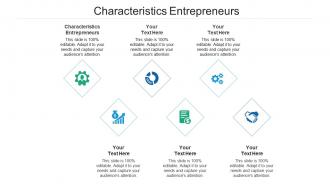Characteristics entrepreneurs ppt powerpoint presentation show cpb