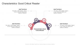 Characteristics Good Critical Reader In Powerpoint And Google Slides Cpb