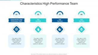 Characteristics High Performance Team In Powerpoint And Google Slides Cpb
