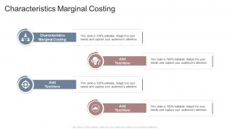 Characteristics Marginal Costing In Powerpoint And Google Slides Cpb