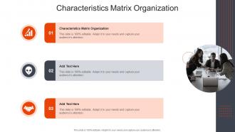 Characteristics Matrix Organization In Powerpoint And Google Slides Cpb