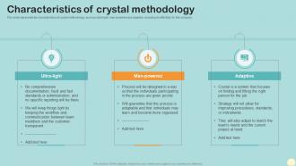 Characteristics Of Crystal Methodology Crystal Agile Framework