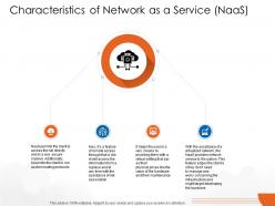 Characteristics of network as a service naas cloud computing ppt structure