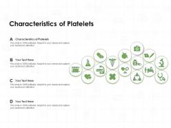 Characteristics of platelets ppt powerpoint presentation gallery outfit