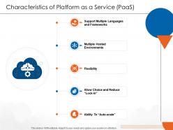 Characteristics of platform as a service paas cloud computing ppt topics