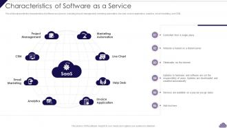 Characteristics Of Software As A Service Cloud Delivery Models