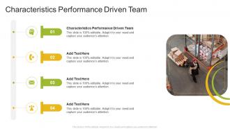 Characteristics Performance Driven Team In Powerpoint And Google Slides Cpb