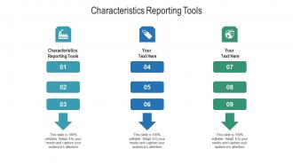 Characteristics reporting tools ppt powerpoint presentation inspiration microsoft cpb