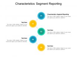 Characteristics segment reporting ppt powerpoint presentation elements cpb