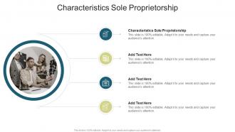 Characteristics Sole Proprietorship In Powerpoint And Google Slides Cpb