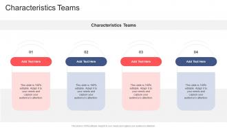 Characteristics Teams In Powerpoint And Google Slides Cpb