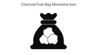 Charcoal Fuel Bag Monotone Icon In Powerpoint Pptx Png And Editable Eps Format