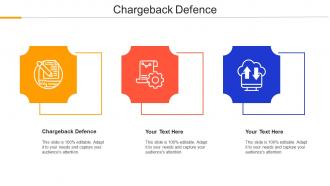 Chargeback Defence Ppt Powerpoint Presentation Portfolio Example Cpb