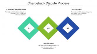 Chargeback dispute process ppt powerpoint presentation infographics icons cpb