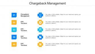 Chargeback Management Ppt Powerpoint Presentation Outline Background Images Cpb