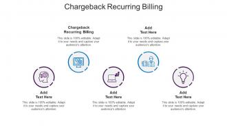 Chargeback Recurring Billing Ppt Powerpoint Presentation Visual Aids Styles Cpb