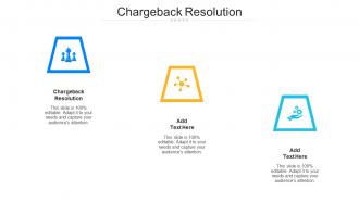 Chargeback Resolution Ppt Powerpoint Presentation Show Template Cpb