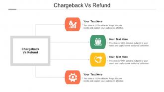 Chargeback Vs Refund Ppt Powerpoint Presentation Pictures Portrait Cpb