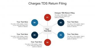 Charges tds return filing ppt powerpoint presentation slides icon cpb