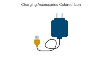 Charging Accessories Colored Icon In Powerpoint Pptx Png And Editable Eps Format