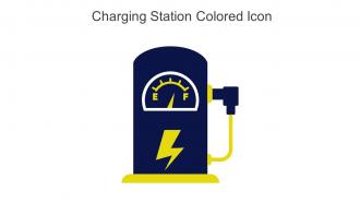 Charging Station Colored Icon In Powerpoint Pptx Png And Editable Eps Format