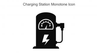 Charging Station Monotone Icon In Powerpoint Pptx Png And Editable Eps Format