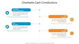 Charitable Cash Contributions In Powerpoint And Google Slides Cpb