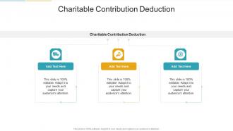 Charitable Contribution Deduction In Powerpoint And Google Slides Cpb