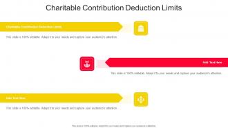 Charitable Contribution Deduction Limits In Powerpoint And Google Slides Cpb