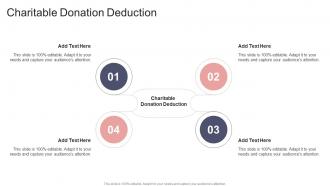 Charitable Donation Deduction In Powerpoint And Google Slides Cpb