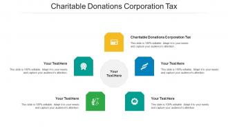 Charitable donations corporation tax ppt powerpoint presentation outline icon cpb