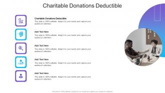 Charitable Donations Deductible In Powerpoint And Google Slides Cpb