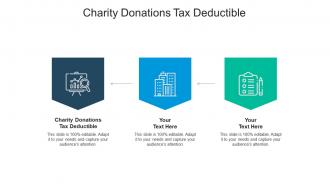 Charity donations tax deductible ppt powerpoint presentation summary show cpb