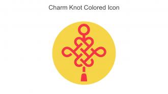 Charm Knot Colored Icon In Powerpoint Pptx Png And Editable Eps Format