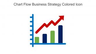 Chart Flow Business Strategy Colored Icon In Powerpoint Pptx Png And Editable Eps Format