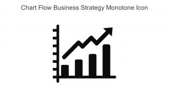 Chart Flow Business Strategy Monotone Icon In Powerpoint Pptx Png And Editable Eps Format