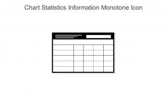 Chart Statistics Information Monotone Icon In Powerpoint Pptx Png And Editable Eps Format