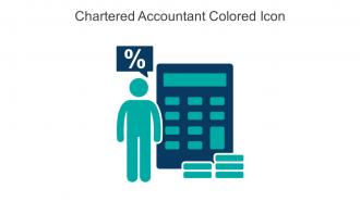Chartered Accountant Colored Icon In Powerpoint Pptx Png And Editable Eps Format