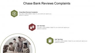 Chase Bank Reviews Complaints In Powerpoint And Google Slides Cpb
