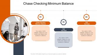 Chase Checking Minimum Balance In Powerpoint And Google Slides Cpb