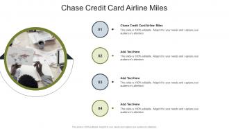 Chase Credit Card Airline Miles In Powerpoint And Google Slides Cpb