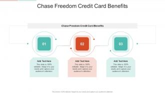 Chase Freedom Credit Card Benefits In Powerpoint And Google Slides Cpb