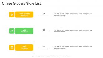 Chase Grocery Store List In Powerpoint And Google Slides Cpb