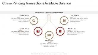 Chase Pending Transactions Available Balance In Powerpoint And Google Slides Cpb