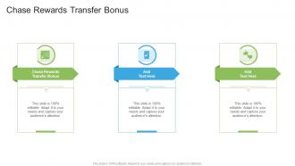Chase Rewards Transfer Bonus In Powerpoint And Google Slides Cpb