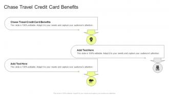 Chase Travel Credit Card Benefits In Powerpoint And Google Slides Cpb