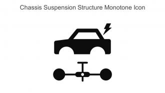 Chassis Suspension Structure Monotone Icon In Powerpoint Pptx Png And Editable Eps Format