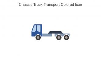 Chassis Truck Transport Colored Icon In Powerpoint Pptx Png And Editable Eps Format